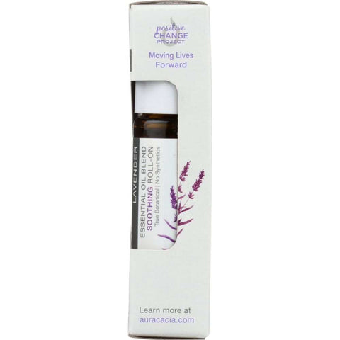 Lavender Pure Soothing Essential Oil Roll On Aura Cacia