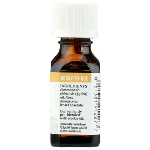 Rose Absolute In Jojoba Oil Essential Oil 0.5 oz Aura Cacia