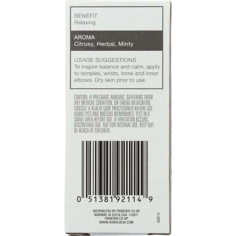 Chill Pill Roll On Essential Oil Blend 0.31 fl oz Aura Cacia