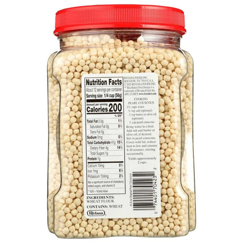 Pearl Couscous Toasted Israeli Pasta 24.5 oz RICESELECT