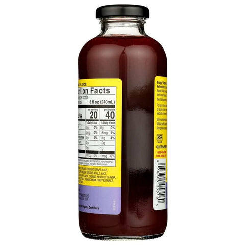 ACV Refreshers Concord Grape and Hibiscus Ready-to-Drink Beverage BRAGG