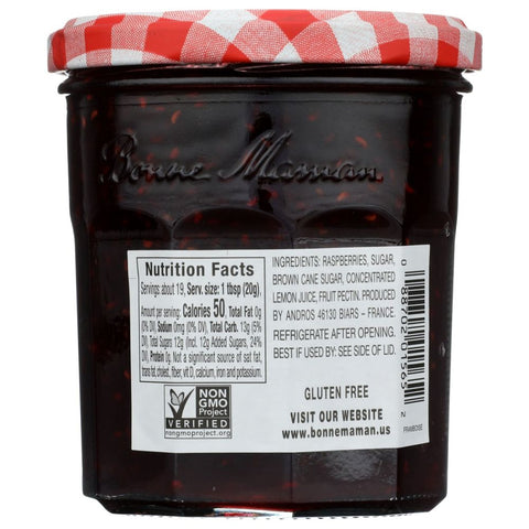 Raspberry Preserves High Quality 13 oz BONNE MAMAN