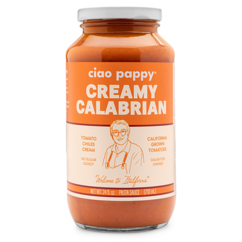 Ciao Pappy Creamy Calabrian Marinara 12 Bottles Case