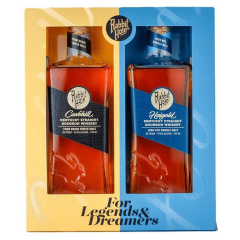 Kentucky Bourbon Cavehill & Heigold Gift Set Distillery Rabbit Hole