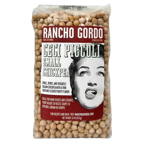 Small Chickpeas Ceci Piccoli Quick Cooking 16OZ Rancho Gordo