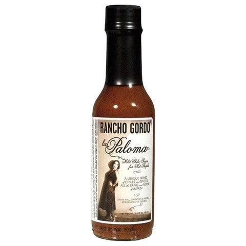 La Paloma Hot Sauce Spicy Sauce 5OZ Rancho Gordo