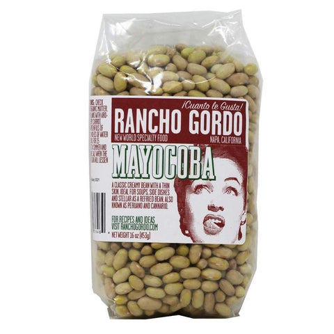 Mayocoba Thin-Skinned Heirloom Beans Rancho Gordo 16OZ