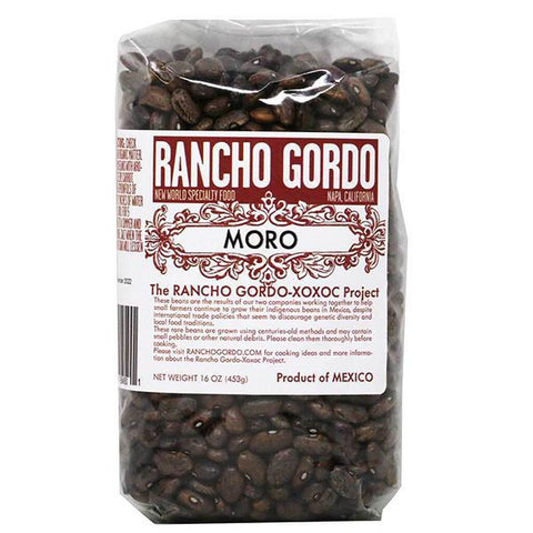Moro Heirloom Beans 16OZ Rancho Gordo