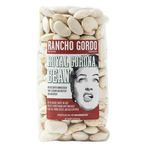 Royal Corona Heirloom Beans 16OZ Rancho Gordo