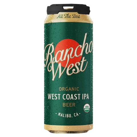 Rancho West Organic Westcoast IPA Bold Refreshing IPA