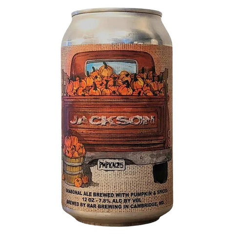 Jackson Harvest Pumpkin Ale 12OZ RAR Brewing