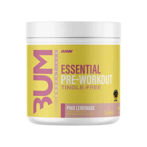 Raw Essential Pre Workout Tingle Free 30 Servings