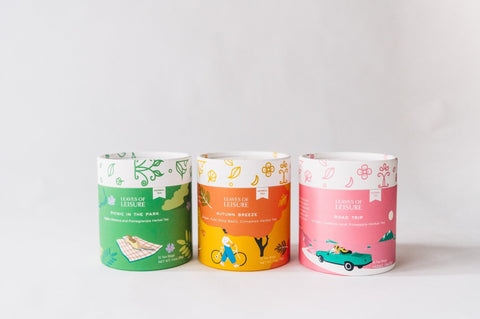 Recipe Ready Tea Gift Set Craft Mocktails and Cocktails Leaves of Leisure