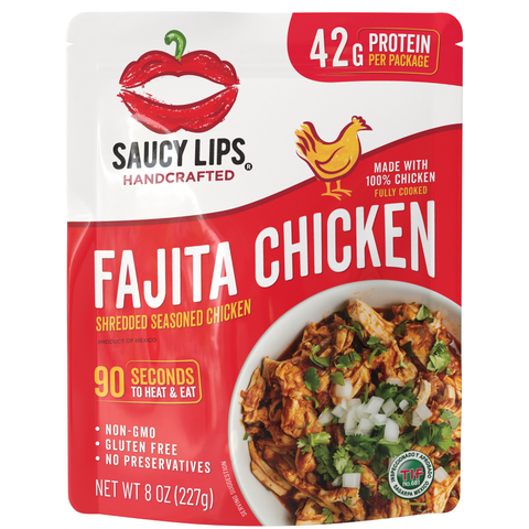 Fajita Chicken – 42g Protein | Ready in 90 Seconds