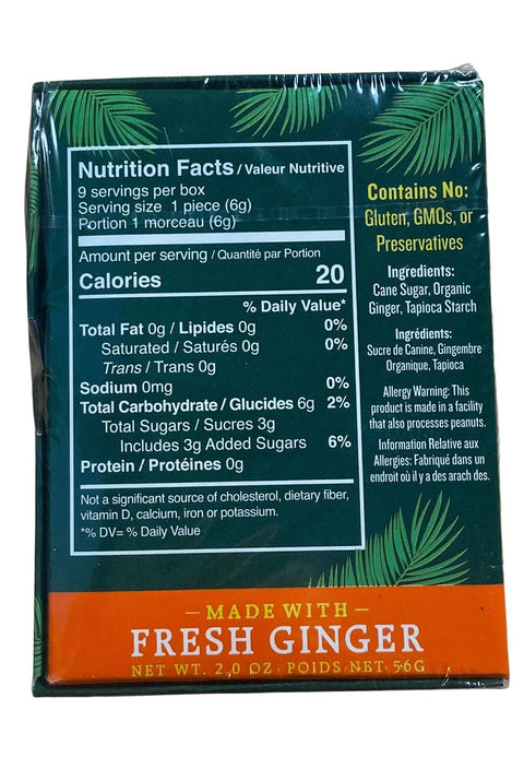 Ginger Chews, Reeds