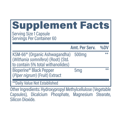 Revive Ashwagandha KSM-66 | Stress, Mood & Sleep Support | 60 Vegan Capsules