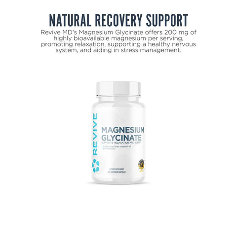 Revive Magnesium Glycinate -120 Caps