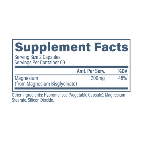 Revive Magnesium Glycinate -120 Caps
