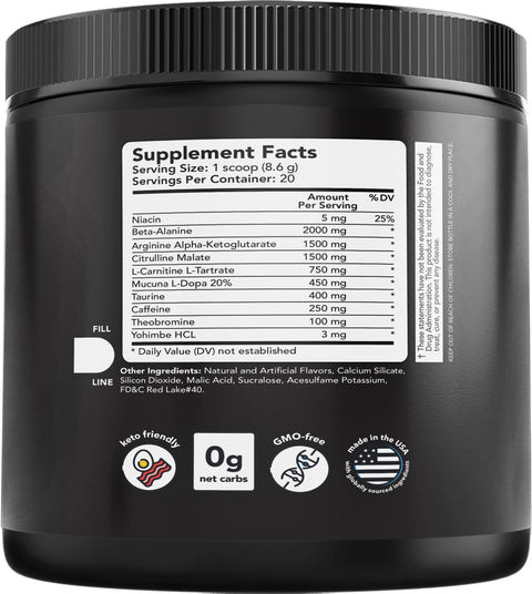 GX7 Watermelon Complete Pre-Workout Vitamin Bounty