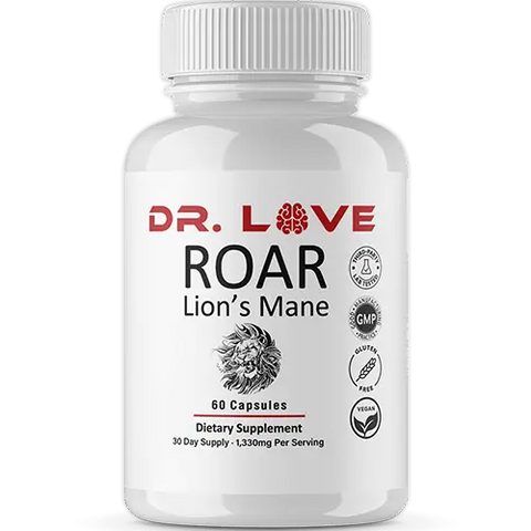 Lion's Mane Brain Health Supplement ROAR