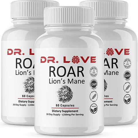 Lion's Mane Brain Health Supplement ROAR
