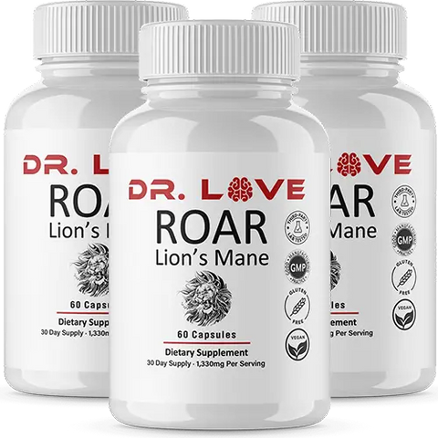 Lion's Mane Brain Health Supplement ROAR