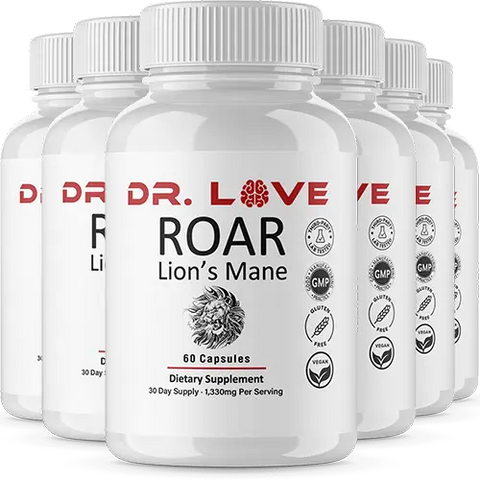 Lion's Mane Brain Health Supplement ROAR
