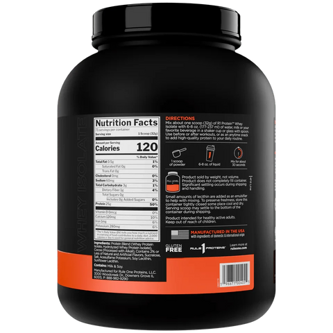 Rule 1 Whey Protein Isolate