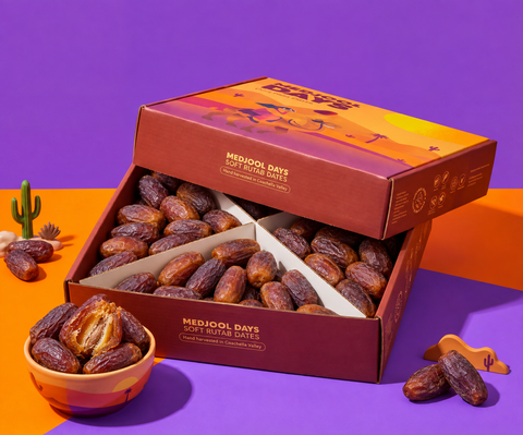 Soft Rutab Medjool Dates