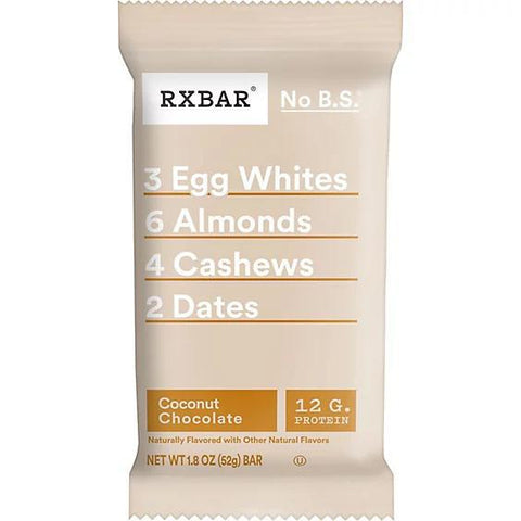 Coconut Chocolate Protein Bar RX Bar 1.8OZ
