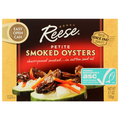 Smoked Petite Oysters 3.7 oz REESE