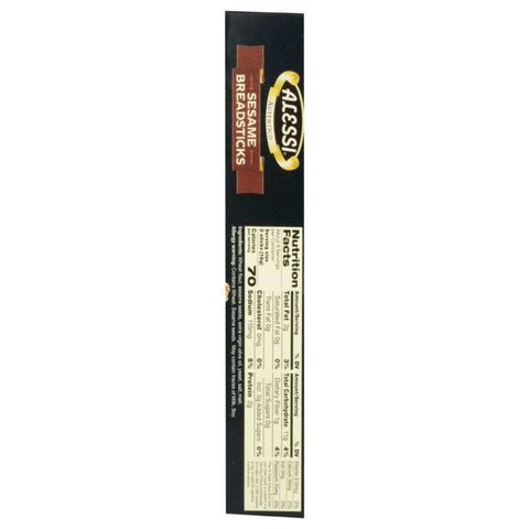 Sesame Golden Breadsticks Premium Italian Snack ALESSI