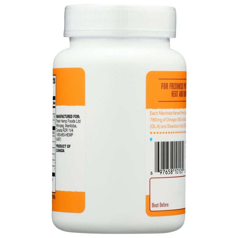 Hemp Seed Oil Softgels Omega GLA Support 60 sg MANITOBA HARVEST