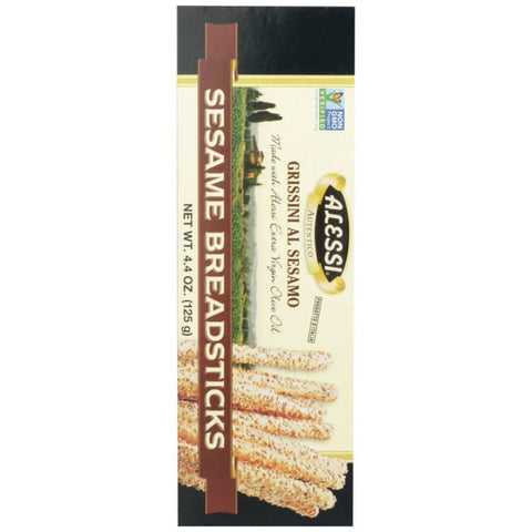 Sesame Golden Breadsticks Premium Italian Snack ALESSI