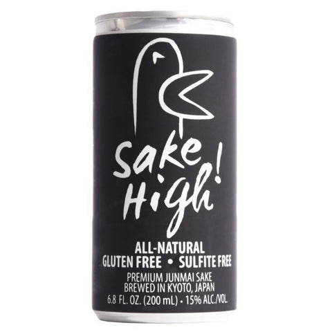 Premium Junmai Sake 200ML Bottle Sake High!