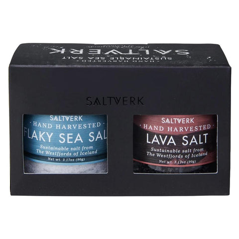 Sea Salt Pure & Lava Giftbox 2PK Saltverk