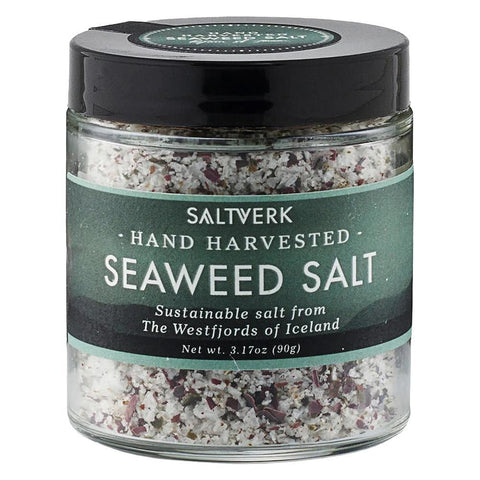 Seaweed Salt Hand Harvested Salt 90G Saltverk