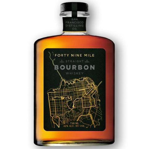 Forty Nine Mile Bourbon 750ML Bottle San Francisco Distilling Co.