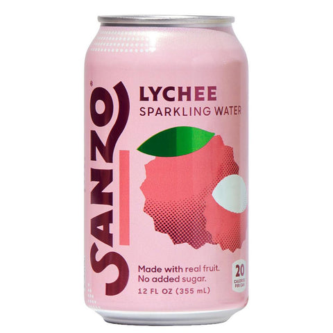 Lychee Sparkling Water 12OZ Sanzo