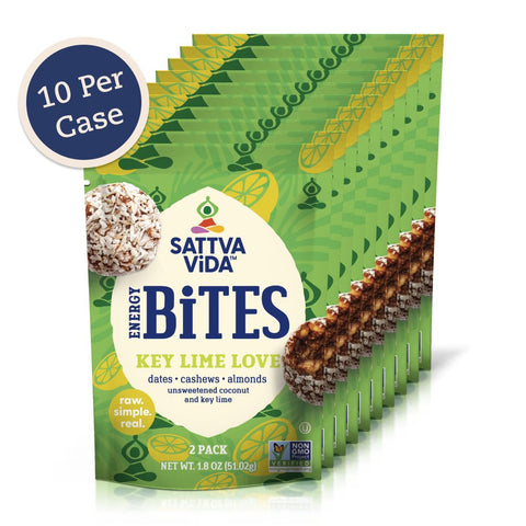 Key Lime Love Energy Bites 2pack Sattva Vida