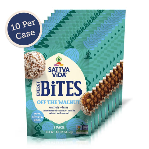 Walnut Off The Walnut Energy Bites 2pack by Sattva Vida