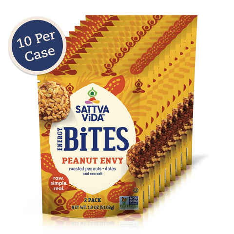 Peanut Envy Energy Bites 2pack by Sattva Vida