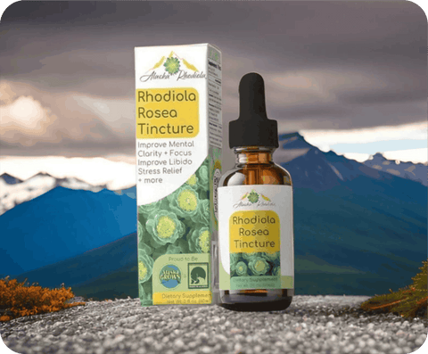 Rhodiola Alaska Grown Tincture 2 oz Alaska Rhodiola®