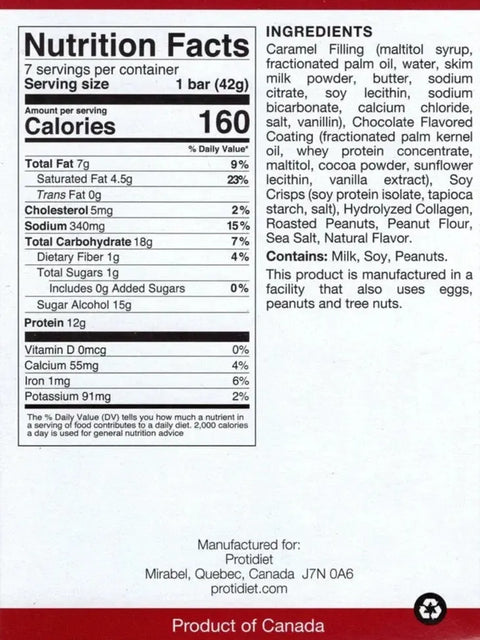 Caramel & Sea Salt Bites - Protidiet
