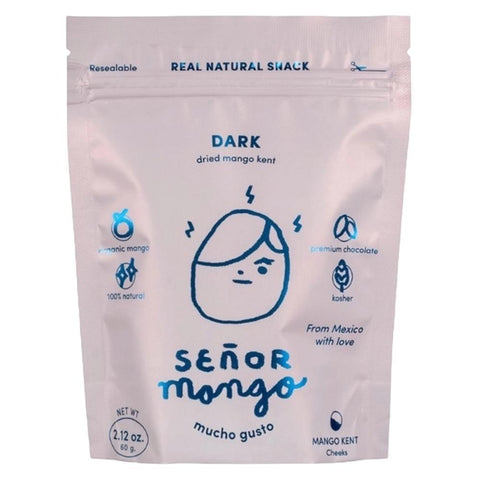 Dark Chocolate Dried Mango Snack Senor Mango