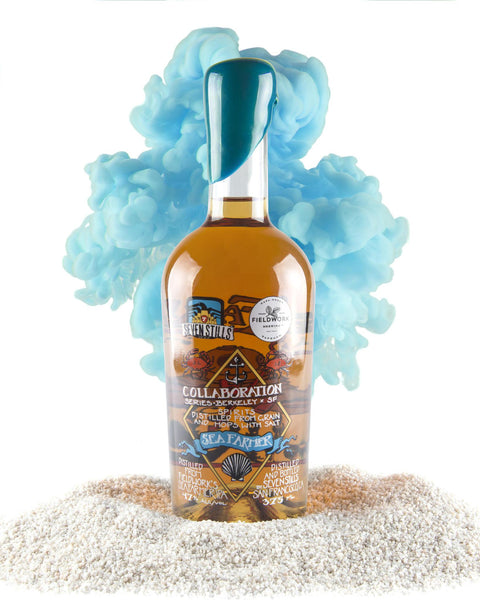 Sea Farmer Whiskey 375ML Collaboration Series Distilled from Seafarmer IPA Seven Stills