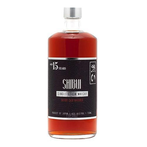 Shibui 15yr Sherry Cask Single Grain Japanese Whisky 750ML