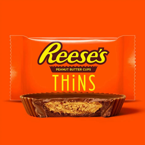 Reese's Peanut Butter Cup Thins Milk Chocolate Candy