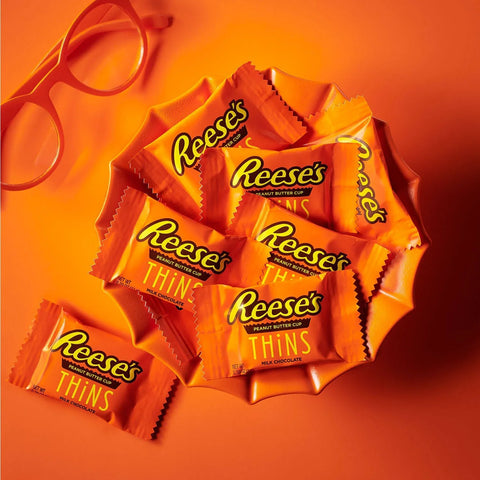 Reese's Peanut Butter Cup Thins Milk Chocolate Candy