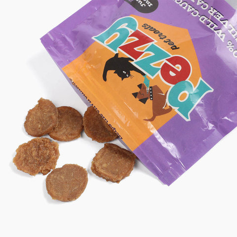 Silver Carp Single Ingredient Chips Treats Bag Pezzy Pets